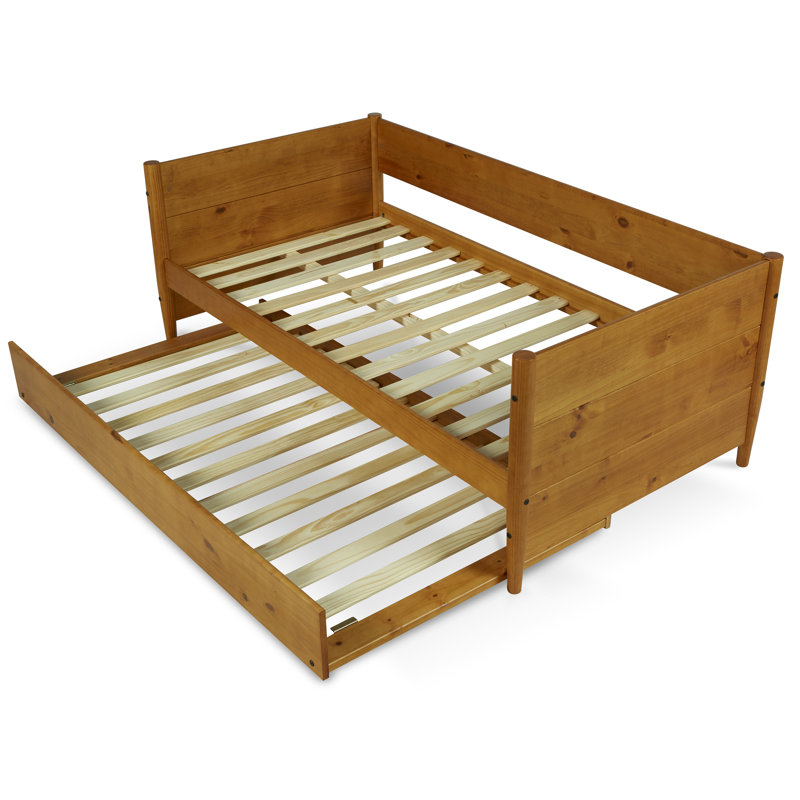 AllModern Grady Twin Solid Wood Daybed with Trundle & Reviews Wayfair